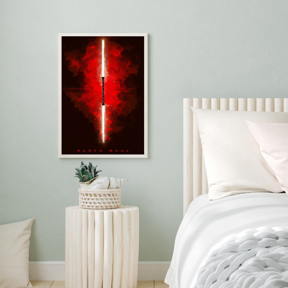 Star Wars - Full Round Drill Diamond Painting 30*40CM