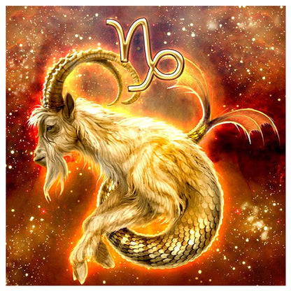 Capricornus - Full Square Drill Diamond Painting 30*30CM