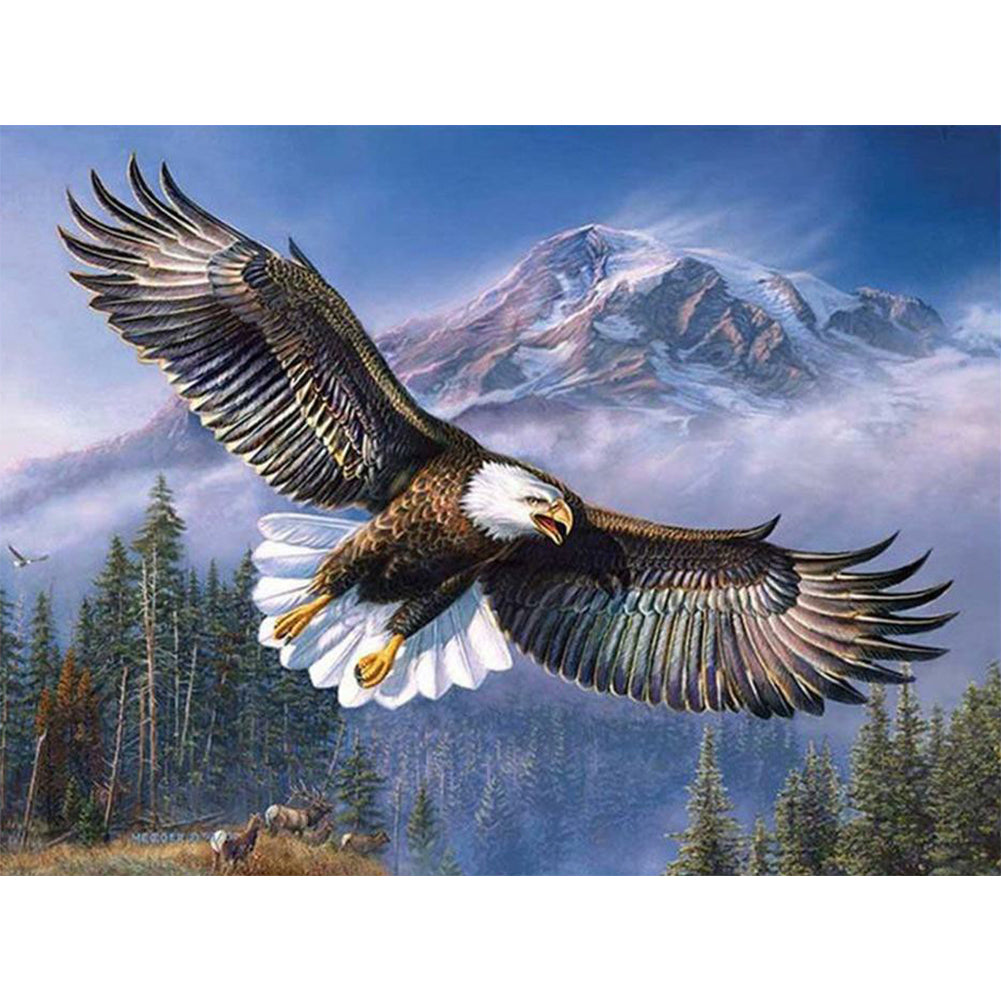 Eagle - Full Round Drill Diamond Painting 50*40CM