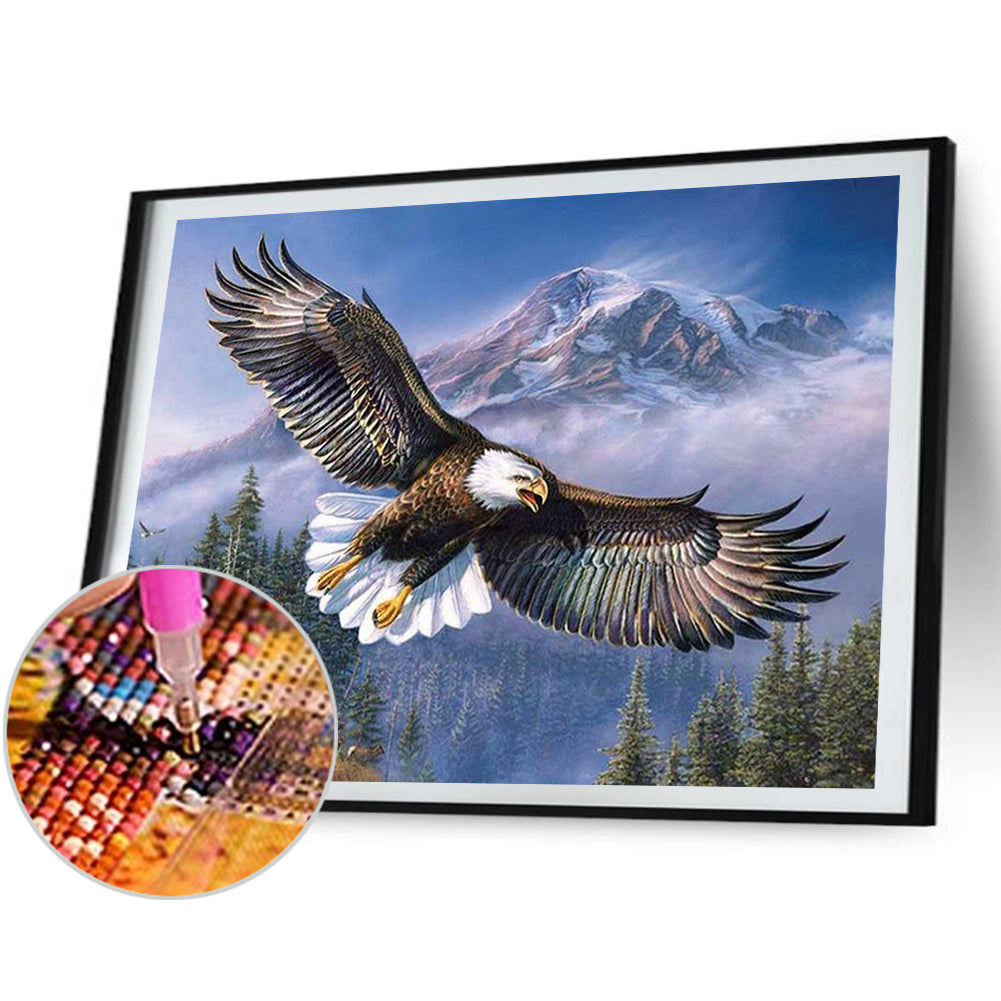 Eagle - Full Round Drill Diamond Painting 50*40CM