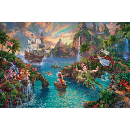 Disney Dreams Peter Pan'S Neverland - Full Round Drill Diamond Painting 50*30CM