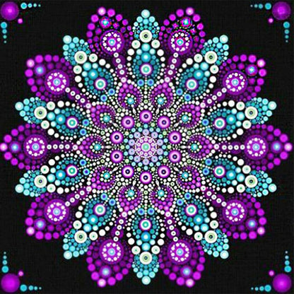 Mandala - Full Square Drill Diamond Painting 30*30CM