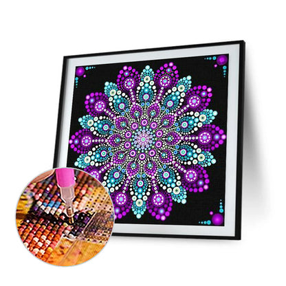 Mandala - Full Square Drill Diamond Painting 30*30CM