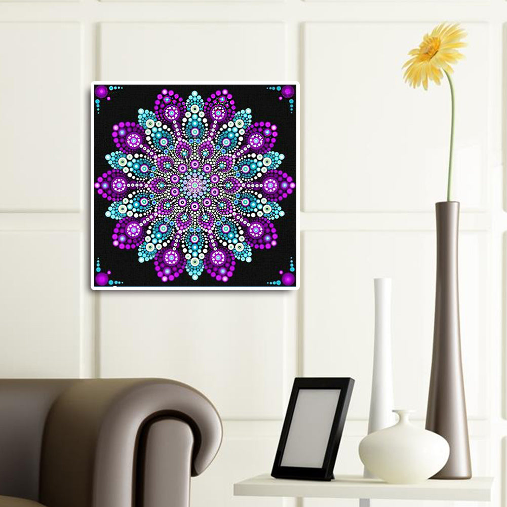 Mandala - Full Square Drill Diamond Painting 30*30CM