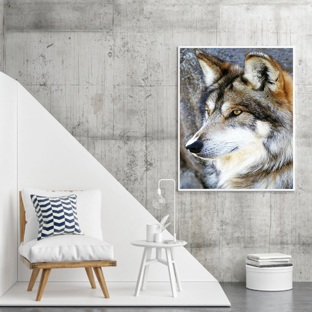 Wolf - Full Round Drill Diamond Painting 40*50CM