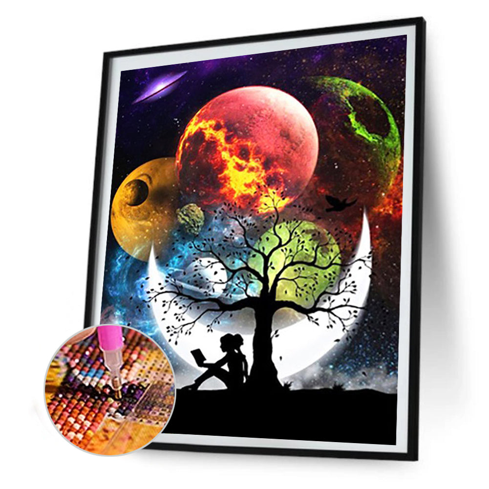 Romantic Night - Full Square Drill Diamond Painting 40*50CM