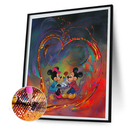 Mickey Mouse - Full Round Drill Diamond Painting 30*40CM