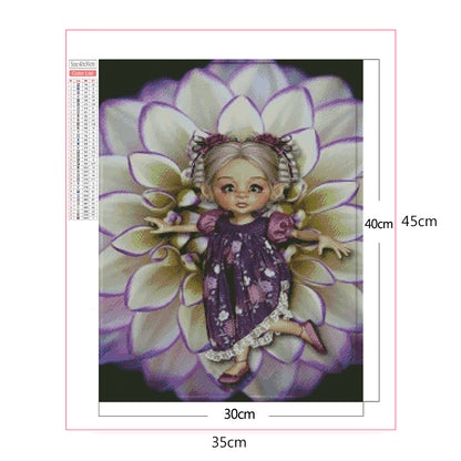 Big Eyed Elf - Full Square Drill Diamond Painting 30*40CM