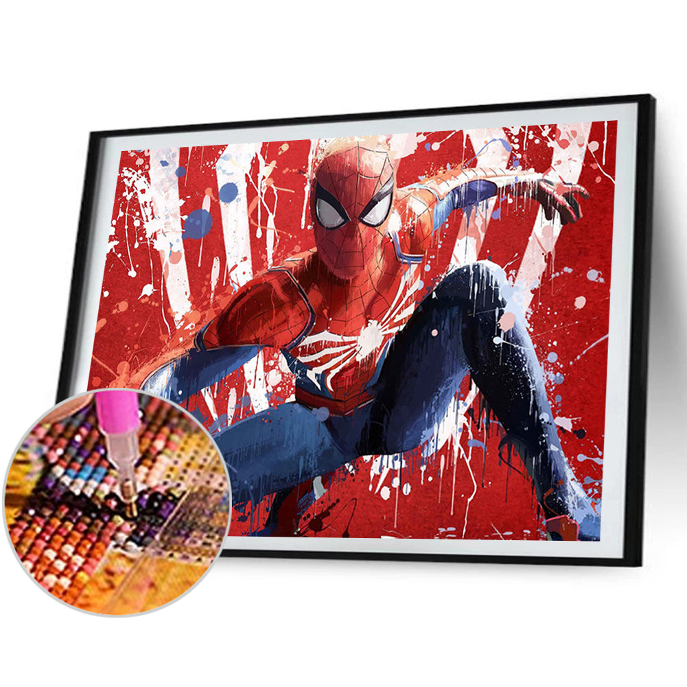 Spiderman - Full Square Drill Diamond Painting 60*50CM