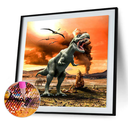 Tyrannosaurus Rex - Full Square Drill Diamond Painting 30*30CM