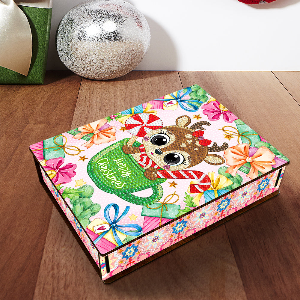 DIY Candy Storage Container Party Favors with Lids Storage Tank for Xmas Holiday