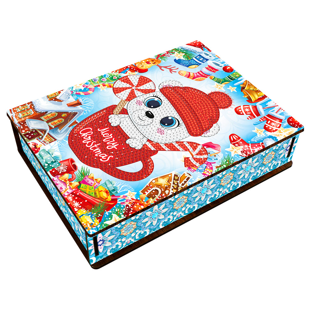 DIY Candy Storage Container Party Favors with Lids Storage Tank for Xmas Holiday