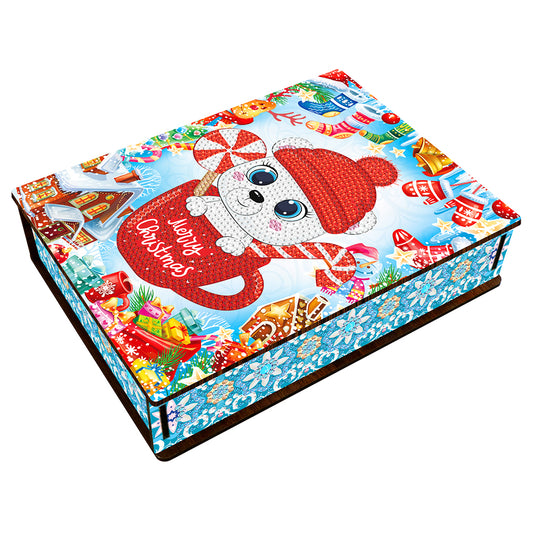 DIY Candy Storage Container Party Favors with Lids Storage Tank for Xmas Holiday