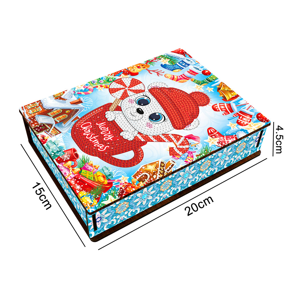 DIY Candy Storage Container Party Favors with Lids Storage Tank for Xmas Holiday