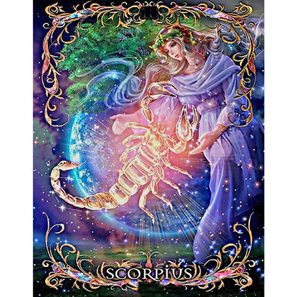 Scorpio - Full Round Drill Diamond Painting 40*50CM
