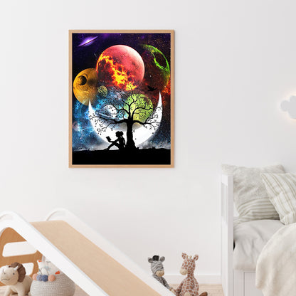 Romantic Night - Full Square Drill Diamond Painting 30*40CM