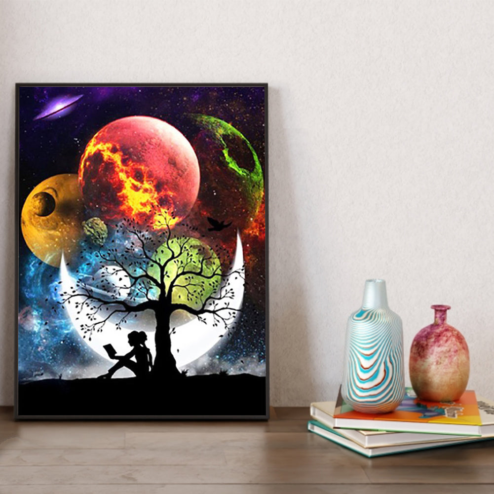 Romantic Night - Full Square Drill Diamond Painting 30*40CM