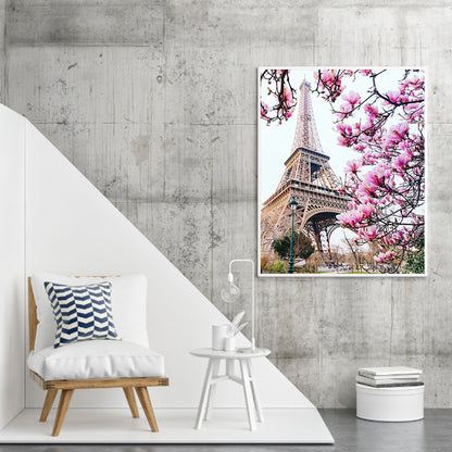 Eiffel Tower - Full Round Drill Diamond Painting 40*50CM