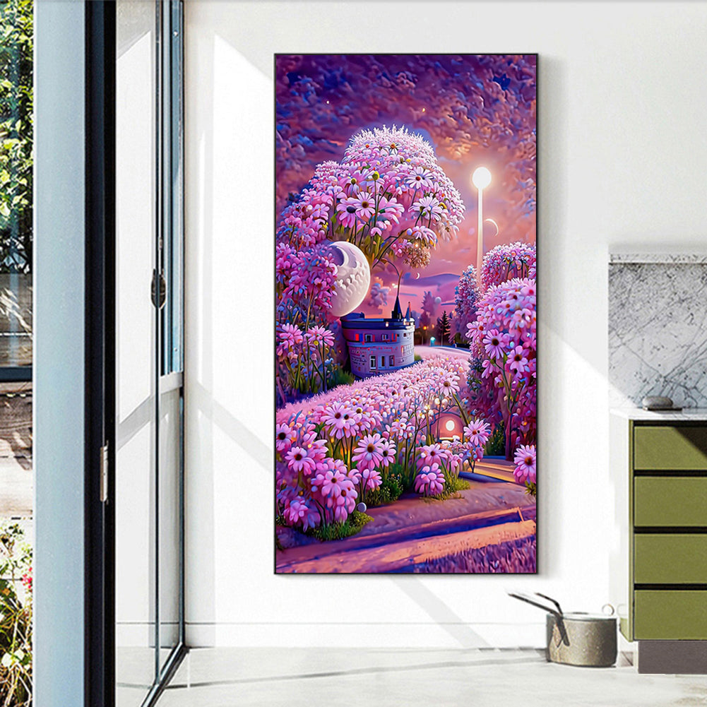 Daisy Manor - Full Round Drill Diamond Painting 40*70CM