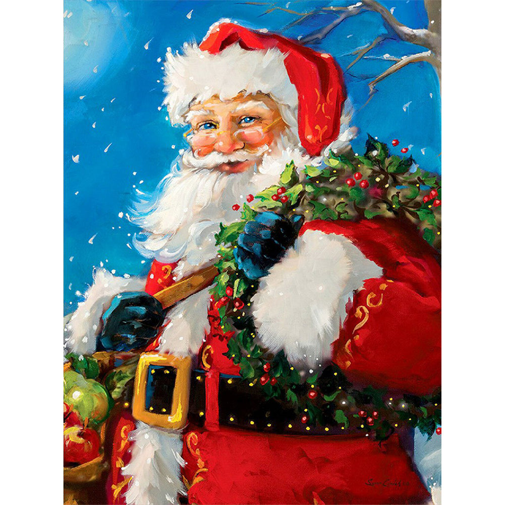 Santa Claus - Full Square Drill Diamond Painting 30*40CM