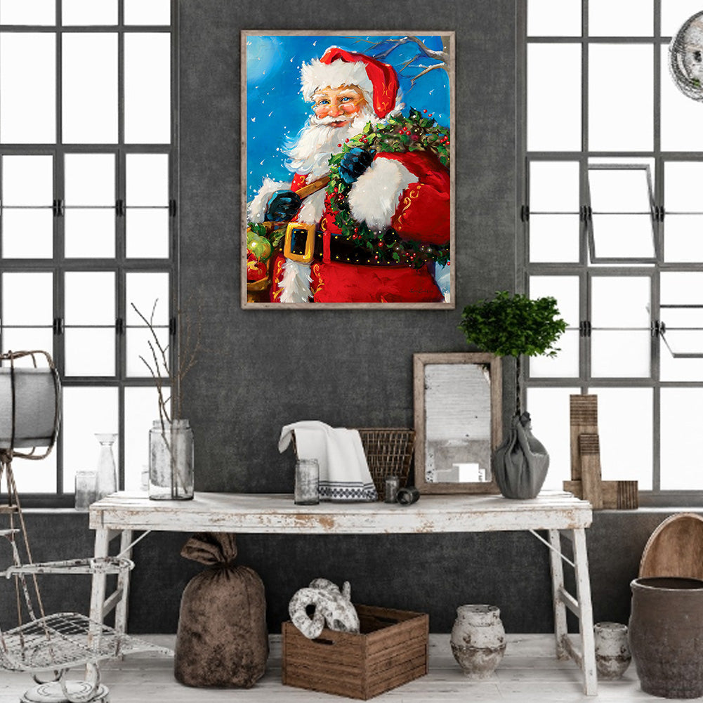 Santa Claus - Full Square Drill Diamond Painting 30*40CM