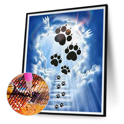 Paw Ladder - Full Round Drill Diamond Painting 40*50CM