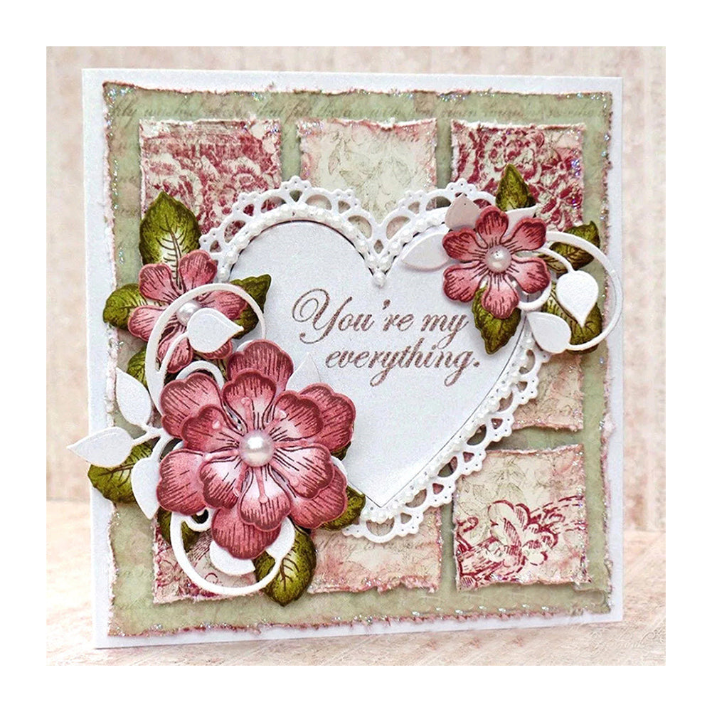 Flowers And Love - Full Square Drill Diamond Painting 40*40CM