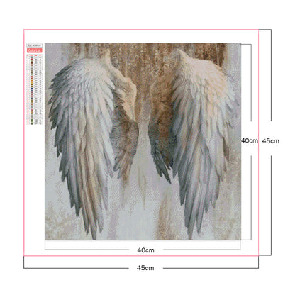 Angel Wings - Full Square Drill Diamond Painting 40*40CM