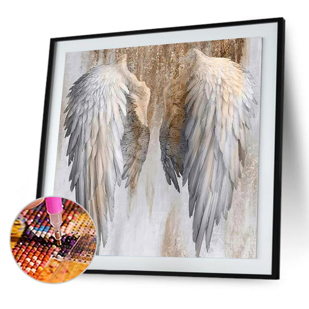 Angel Wings - Full Square Drill Diamond Painting 40*40CM