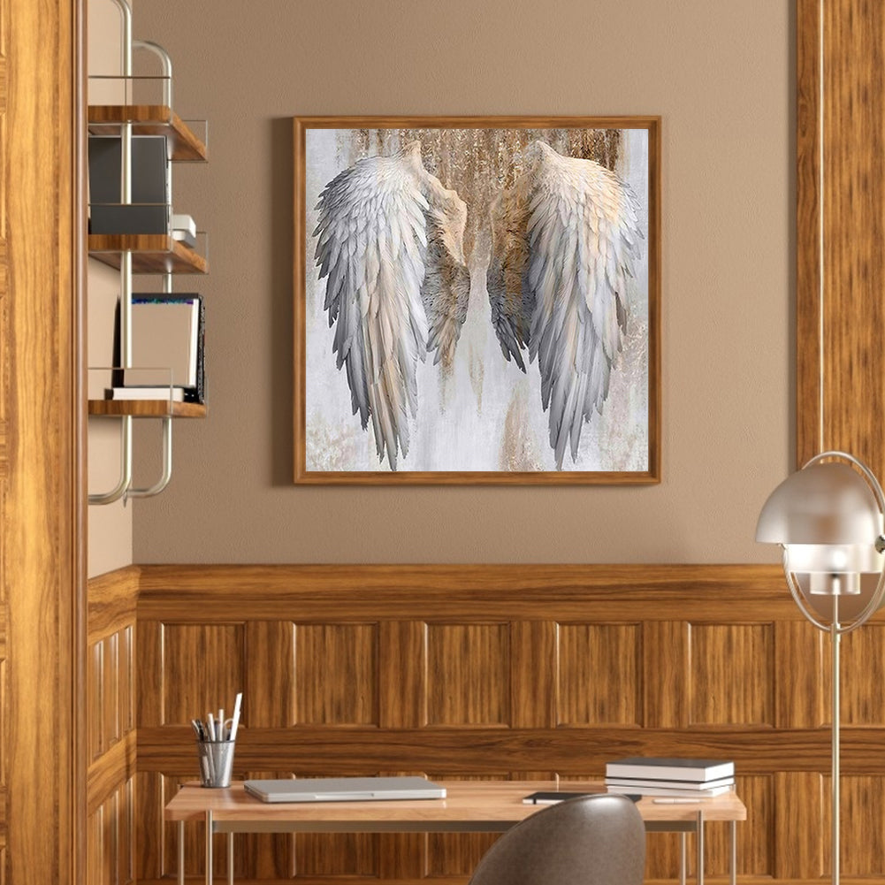 Angel Wings - Full Square Drill Diamond Painting 40*40CM