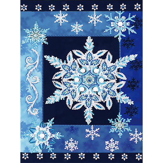 Christmas Atmosphere - Special Shaped Drill Diamond Painting 30*40cm