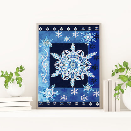 Christmas Atmosphere - Special Shaped Drill Diamond Painting 30*40cm