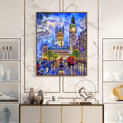 Paris Street - Full Square Drill Diamond Painting 40*50CM