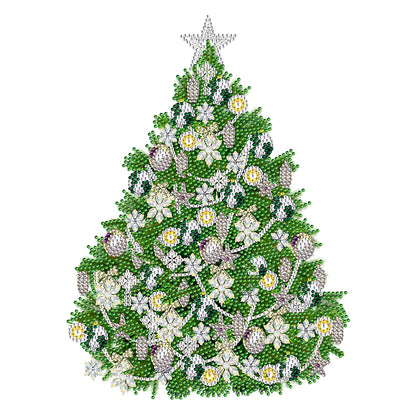 Christmas Tree - Special Shaped Drill Diamond Painting 30*40CM