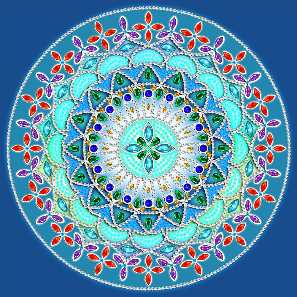 Mandala - Special Shaped Drill Diamond Painting 30*30cm