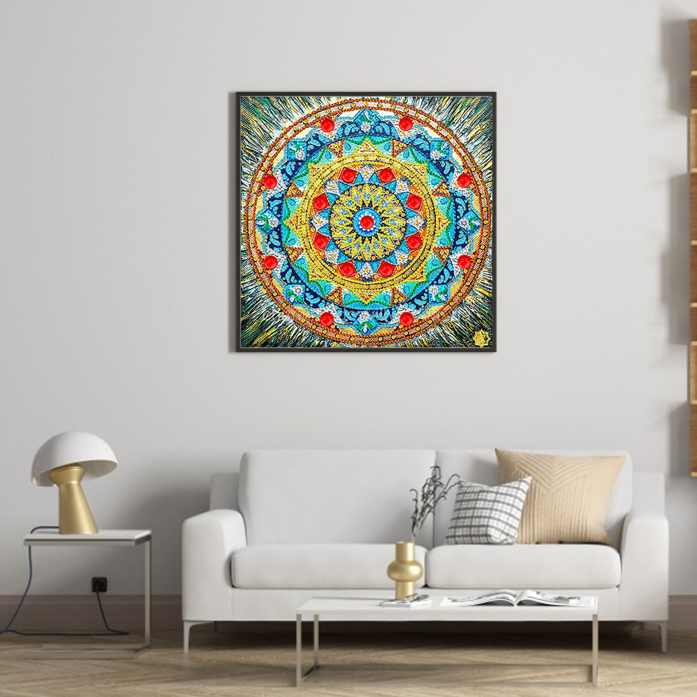Mandala - Special Shaped Drill Diamond Painting 30*30cm