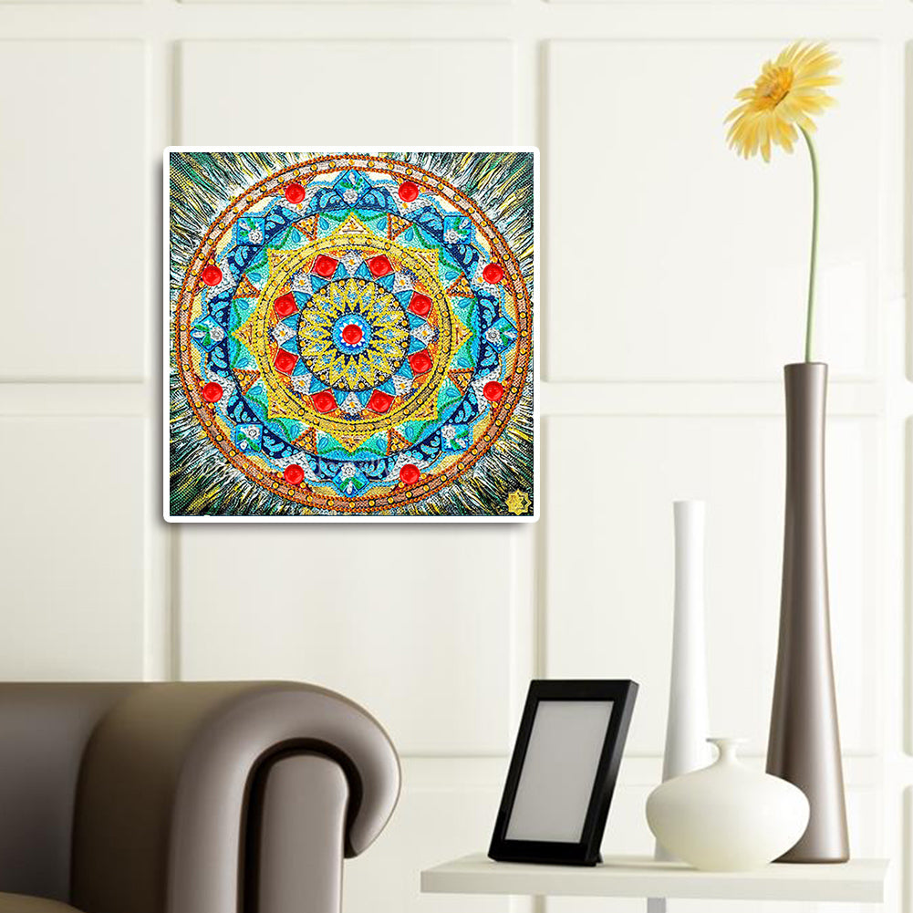 Mandala - Special Shaped Drill Diamond Painting 30*30cm