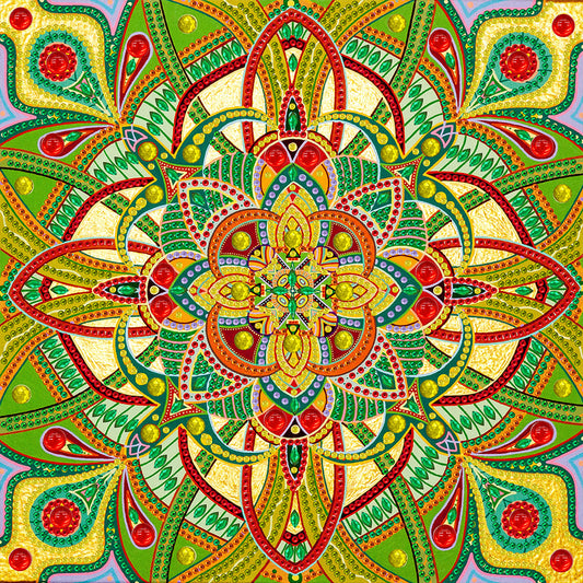 Mandala - Special Shaped Drill Diamond Painting 30*30cm