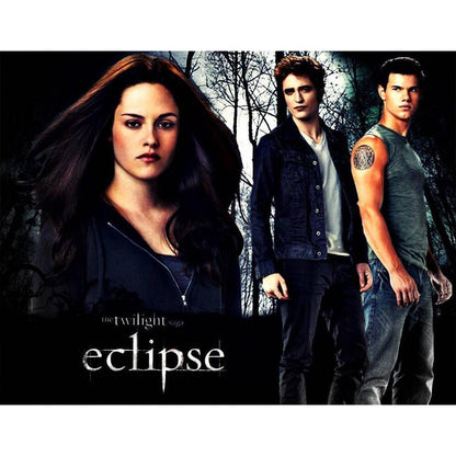 Twilight 3: Eclipse - Full Round Drill Diamond Painting 50*40CM