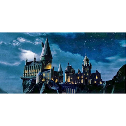 Dark Castle - Full Square Drill Diamond Painting 60*30CM