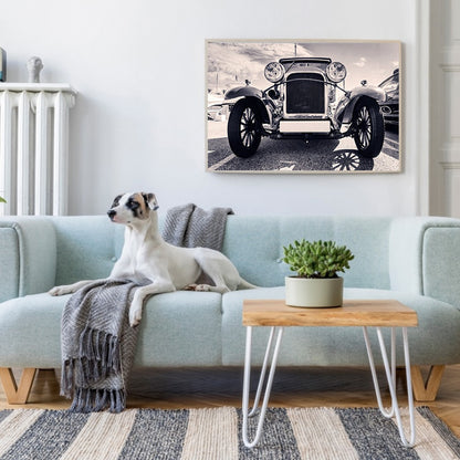 Classic Cars - Full Round Drill Diamond Painting 40*30CM