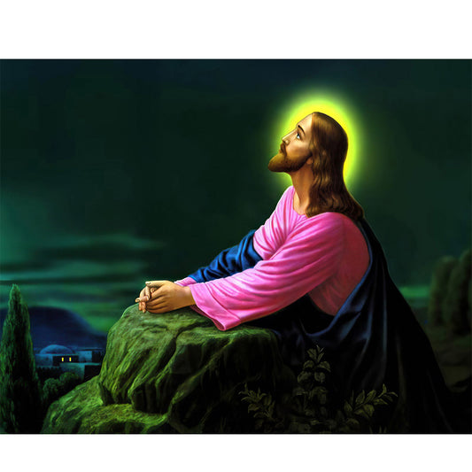 Jesus - Full Round Drill Diamond Painting 50*40CM