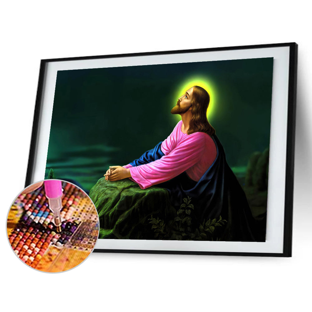 Jesus - Full Round Drill Diamond Painting 50*40CM