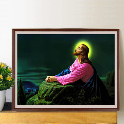 Jesus - Full Round Drill Diamond Painting 50*40CM