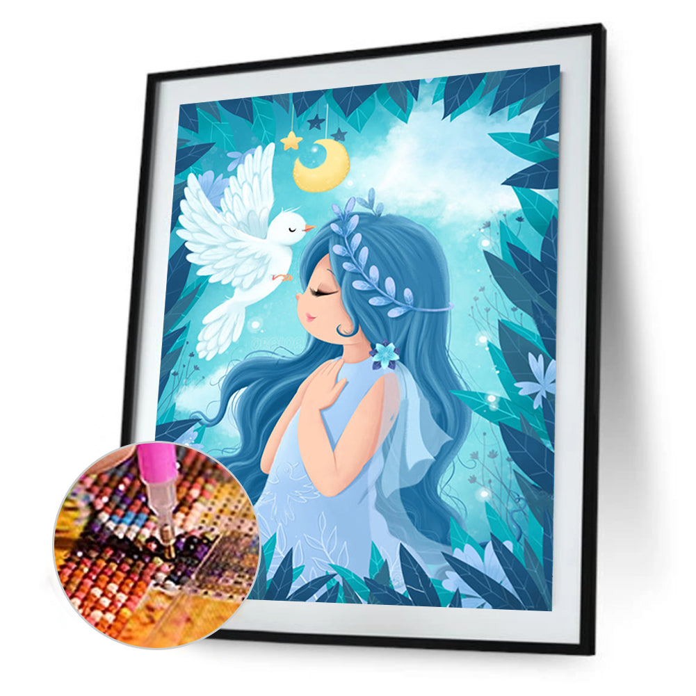 Fairy Princess - Full Round Drill Diamond Painting 30*40CM