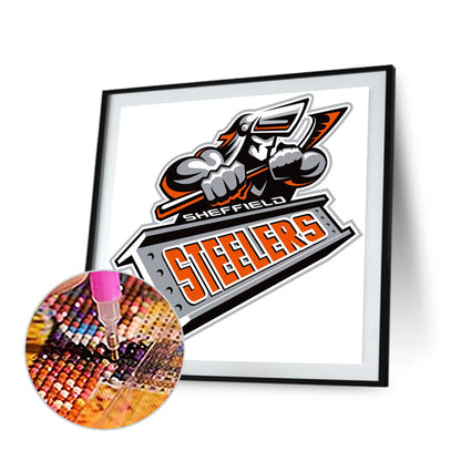 Sheffield Steelers - Full Round Drill Diamond Painting 35*35CM