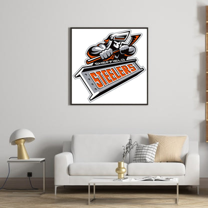 Sheffield Steelers - Full Round Drill Diamond Painting 35*35CM