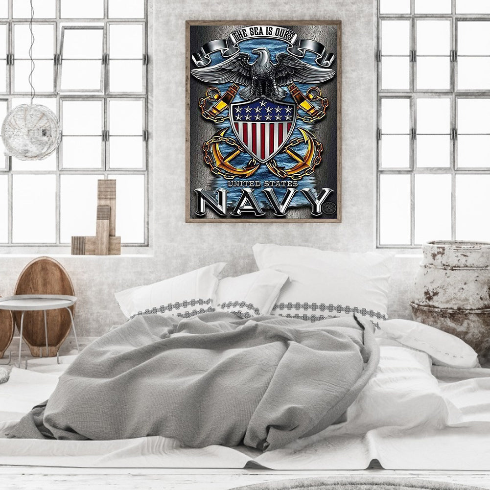 American Armies - Full Square Drill Diamond Painting 30*40CM