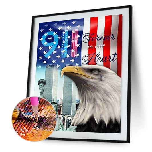 911 - Full Square Drill Diamond Painting 40*50CM