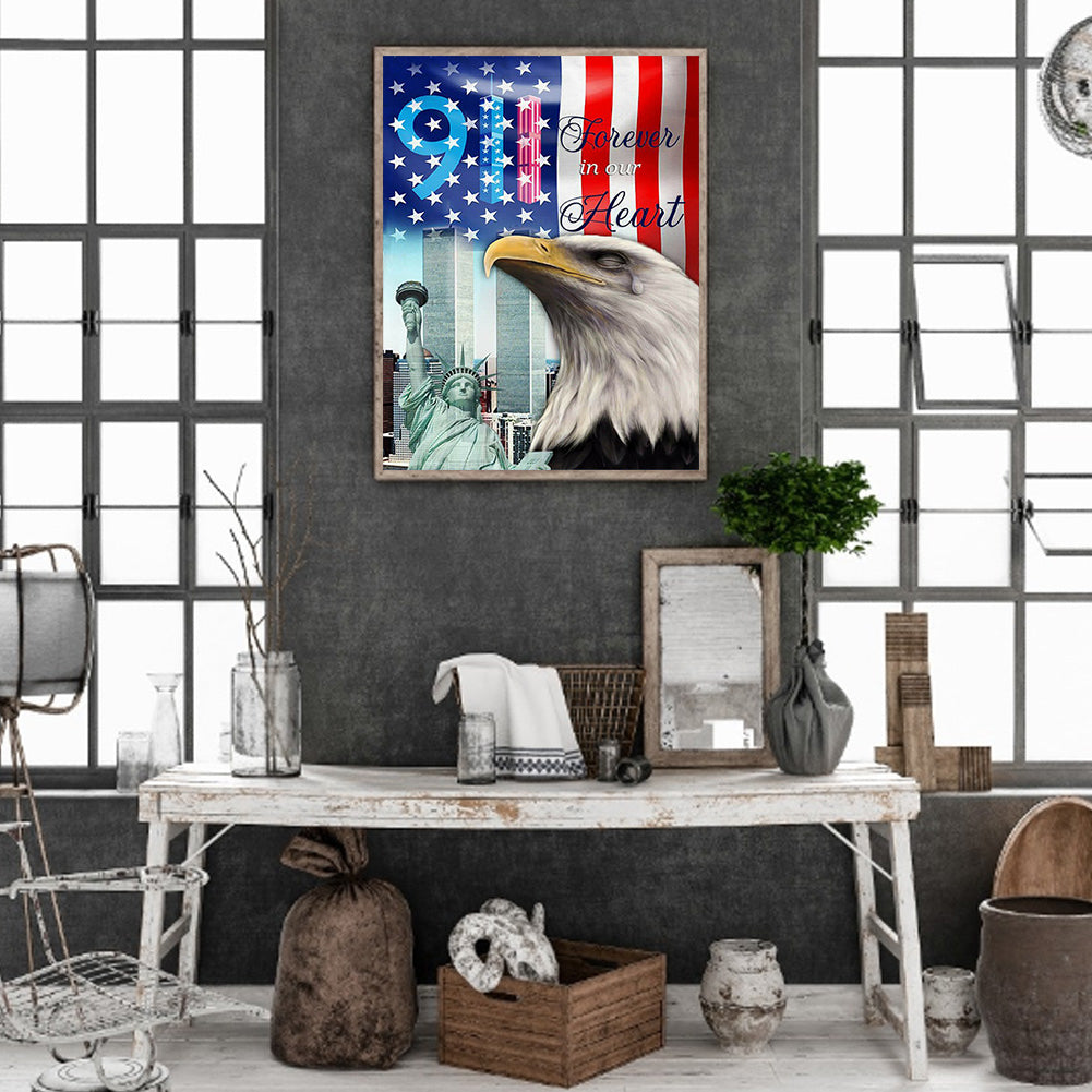 911 - Full Square Drill Diamond Painting 40*50CM